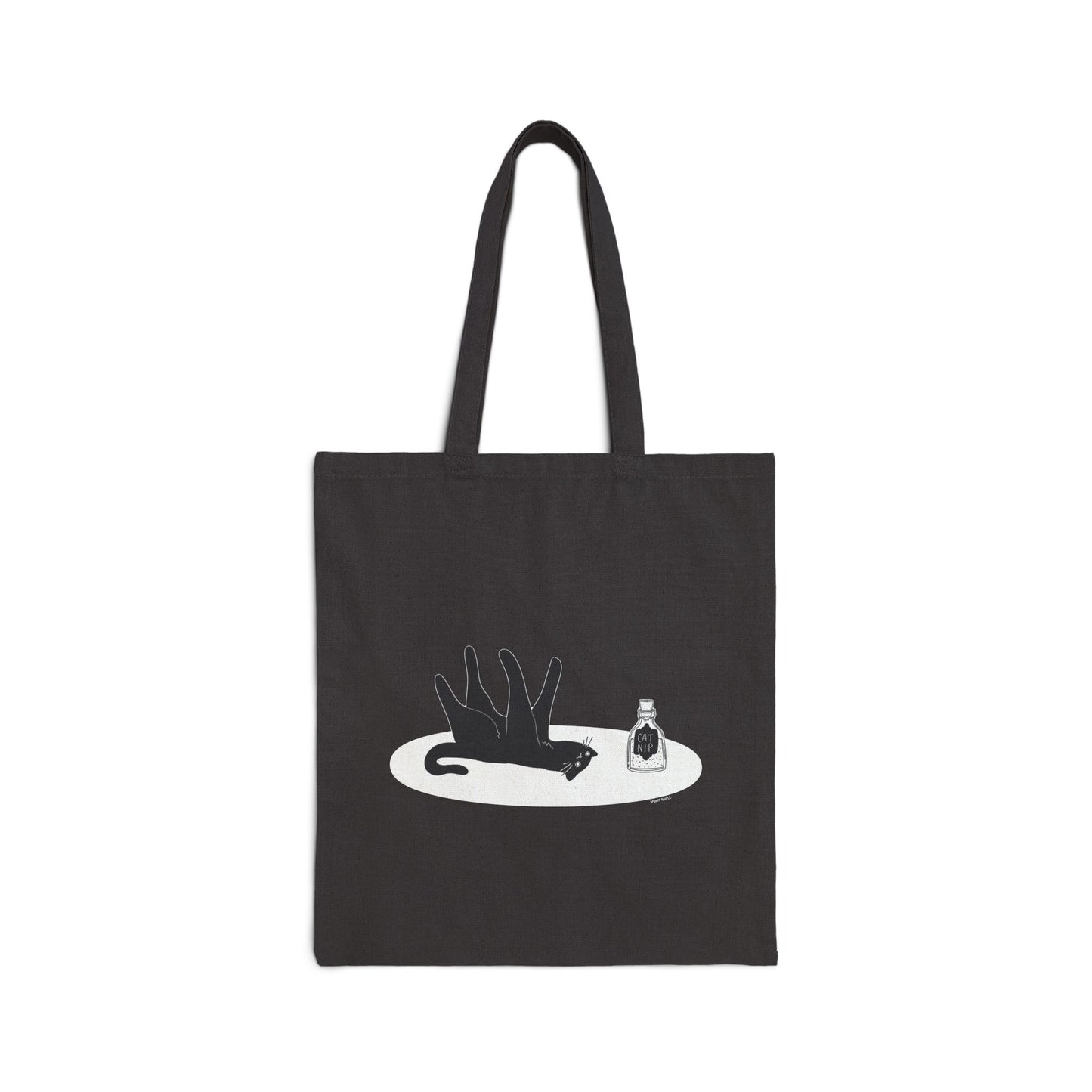 Cat Nip Cotton Canvas Tote Bag