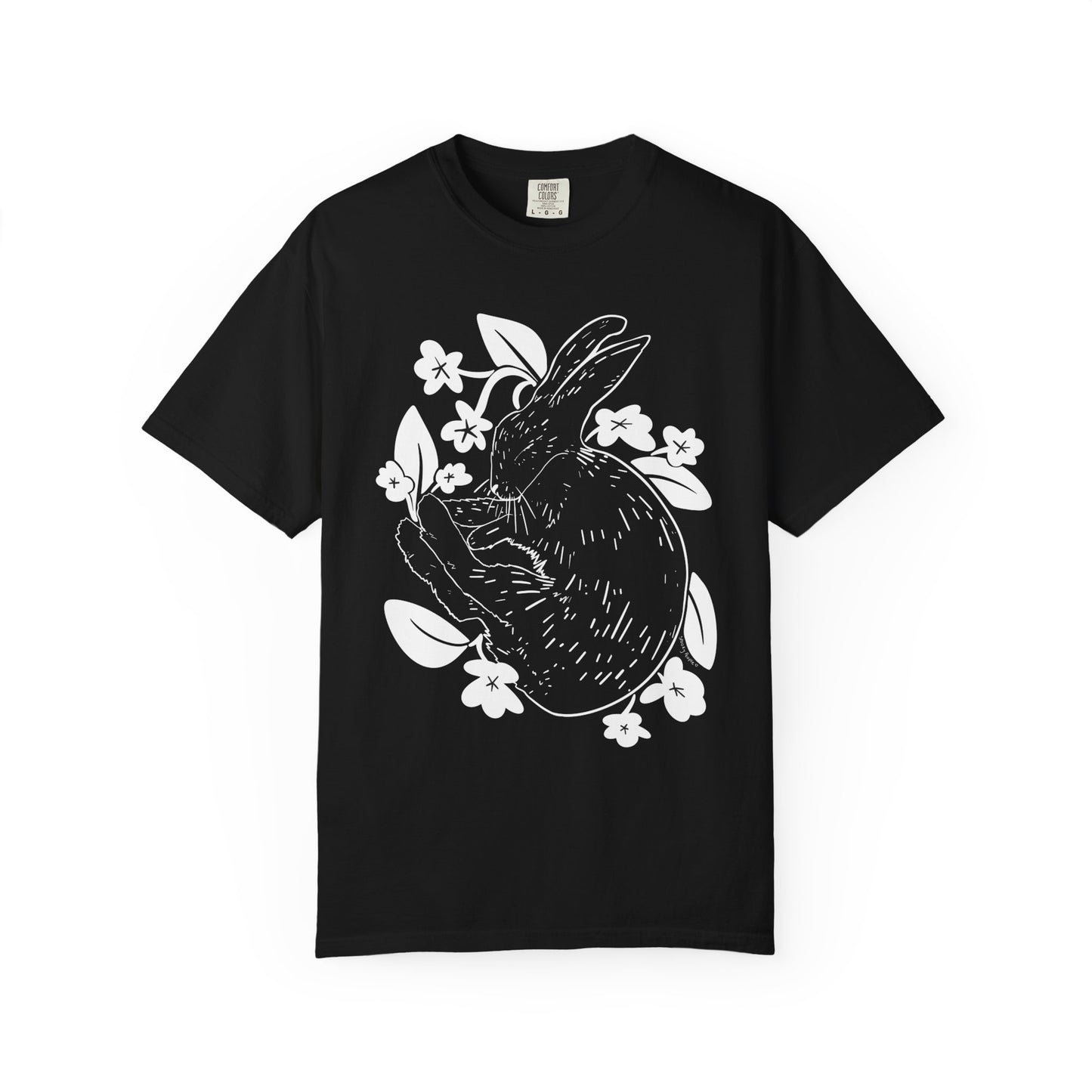 Violet Fauna-graphy Rabbit T-Shirt