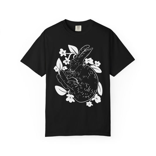Violet Fauna-graphy Rabbit T-Shirt