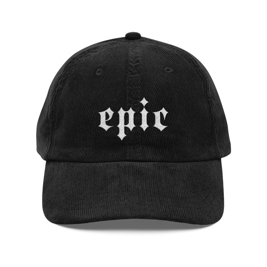 Epic Corduroy Vintage Style Hat
