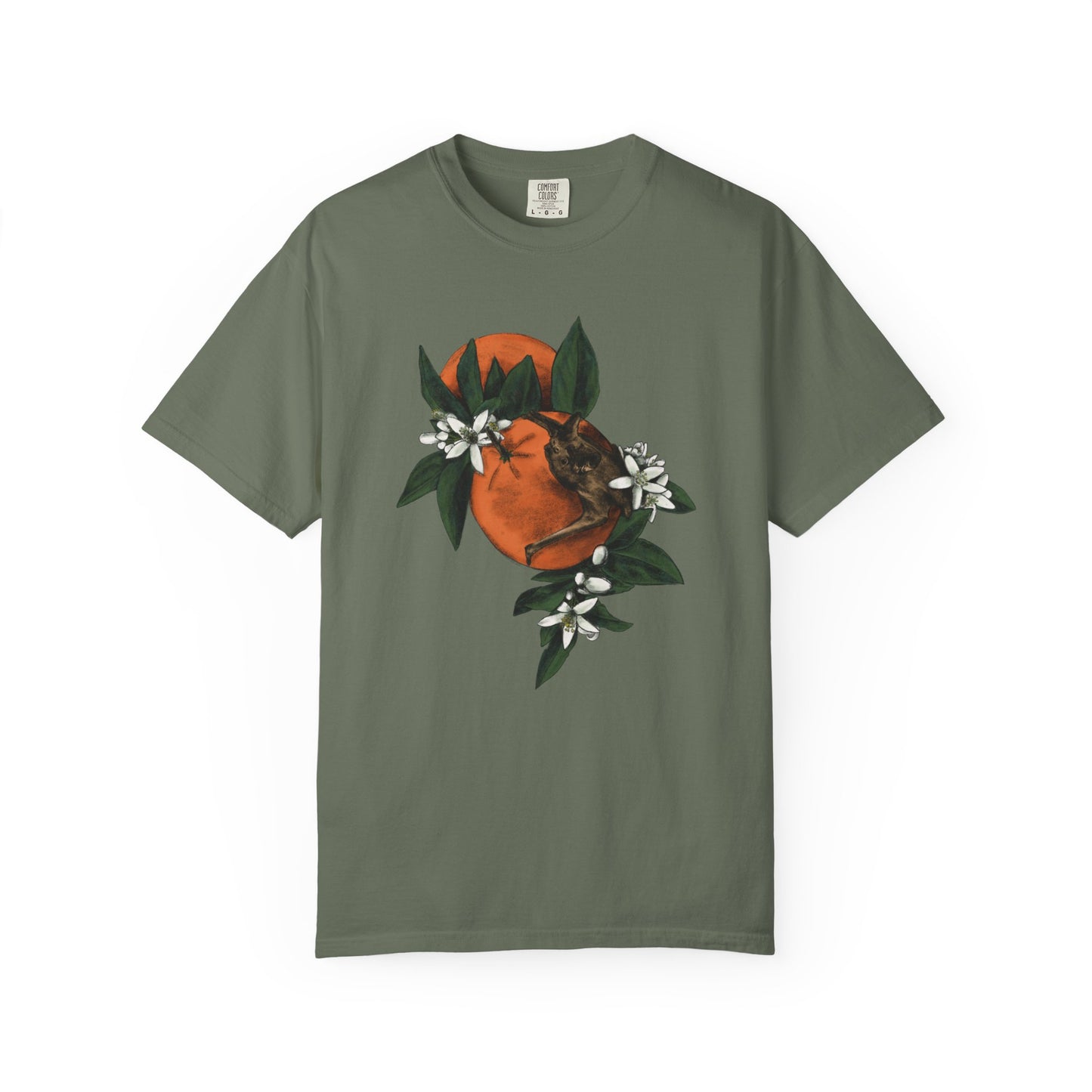 Florida Bonneted Bat on Orange Blossoms T-Shirt