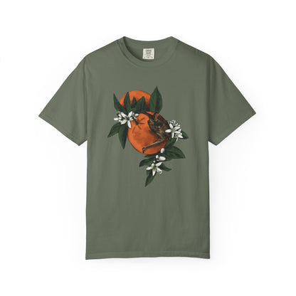 Florida Bonneted Bat on Orange Blossoms T-Shirt