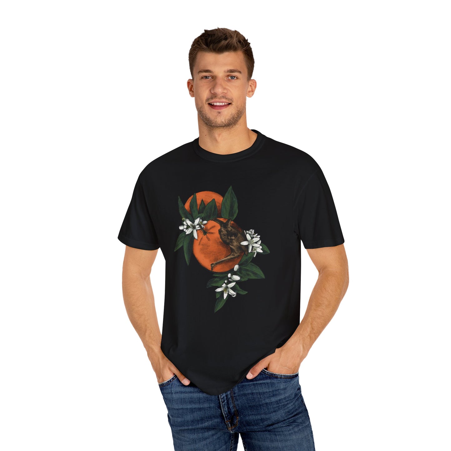 Florida Bonneted Bat on Orange Blossoms T-Shirt